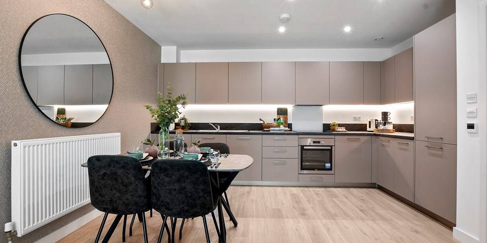 Interior design – Heron Quarter at Woodberry Down#